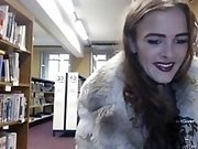 Fur coat webcam