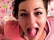 Sexy Bitch Cum+Play & Swallow