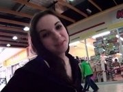 Exquisite czech sweetie was seduced in the mall and plowed i